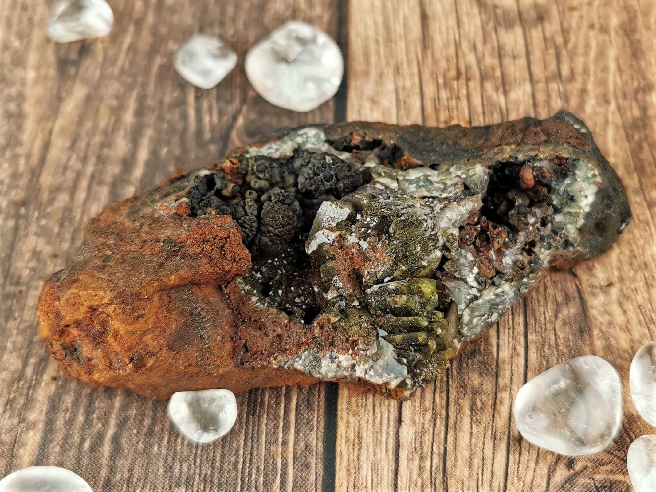 Natural Adamite Mineral Specimens - 8cm Raw Crystal Collection for Rock Hobbyists & Geology Enthusiasts - Perfect for Display, Meditation & Healing Crystals