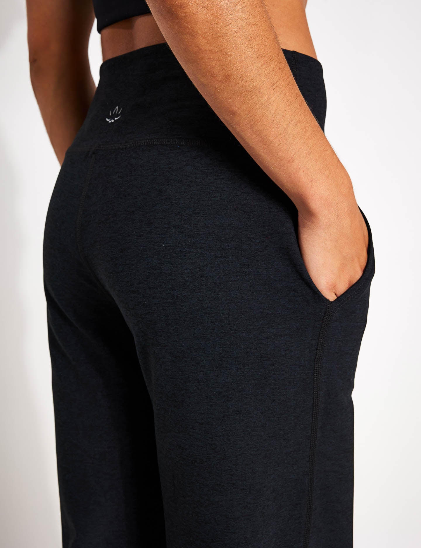 Spacedye Laid Back Pants - Darkest Night Color | Comfortable Stretch Lounge Pants for Women | Perfect for Yoga, Relaxing at Home & Casual Outings