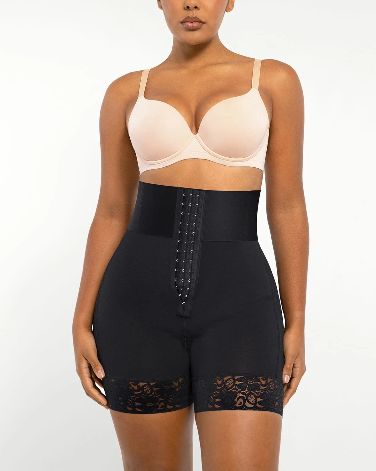 AirSlim® Boned Sculpt High Waist Shorts for Women - Tummy Control Shapewear - Perfect for Workout, Yoga & Everyday Wear