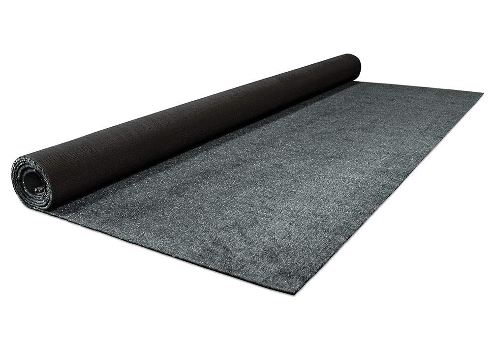Premium Outdoor Artificial Turf with Marine Backing – London Gray 6ft x 35ft – Spectrum Series .25 Inch Pile Height – Perfect for Patios, Lawns, and Play Areas – Durable & Weather-Resistant Synthetic Grass for Pets & Kids