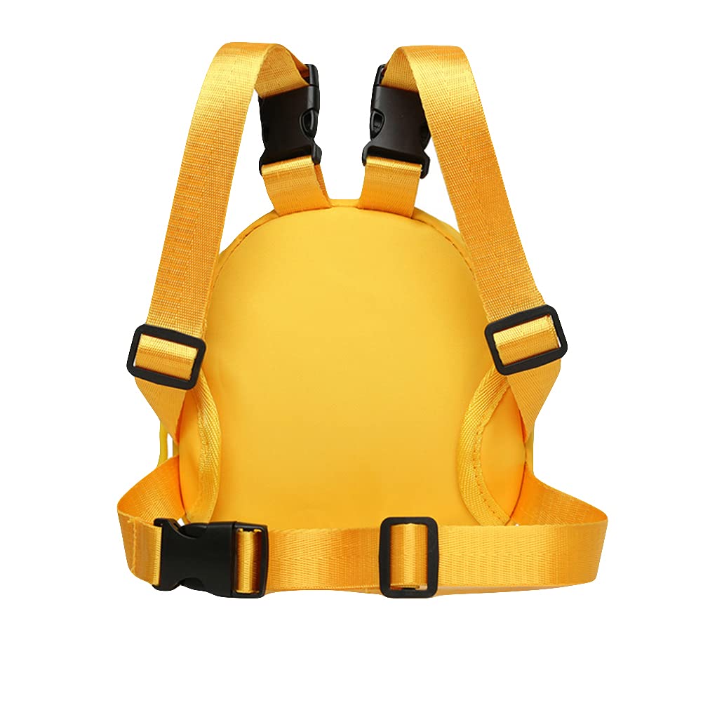 ABOOFAN 1pc Pet Self-Wearing Backpack - Adjustable Dog & Cat Carrier Vest with Leash, Kawaii Purse Design for Kids & Pets - Perfect for Outdoor Adventures, Travel, and Daily Walks