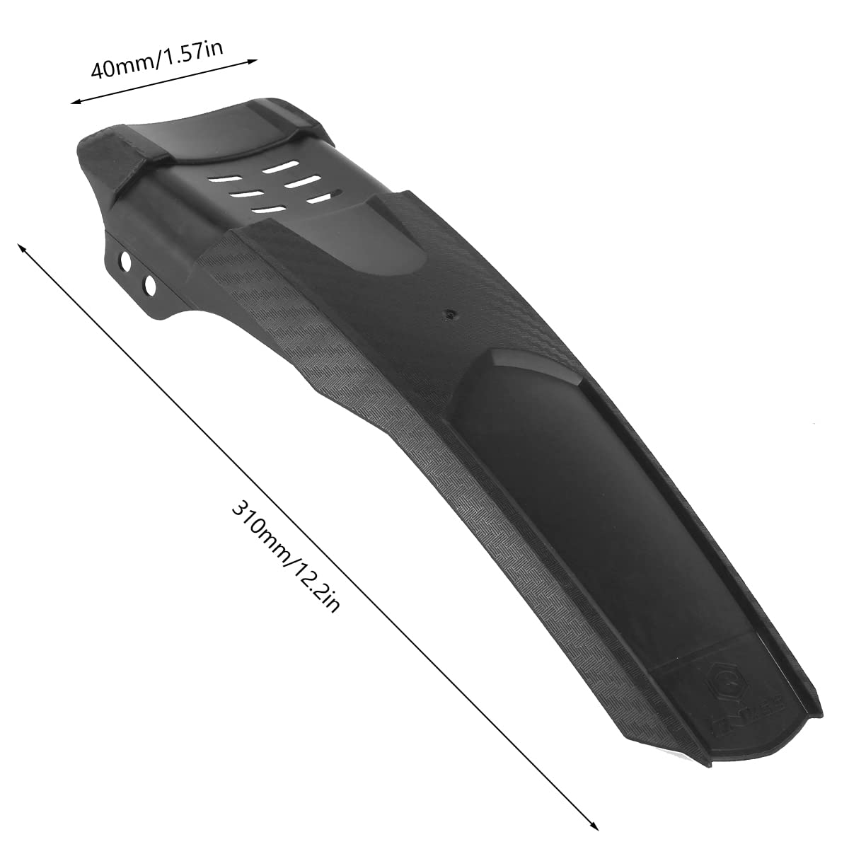 Premium MTB Mudguard Kit - Front & Rear Bike Fenders for Mountain & Road Bikes | Splash Protection in Rain & Mud | Durable Black Bicycle Accessories for All-Terrain Cycling Adventures