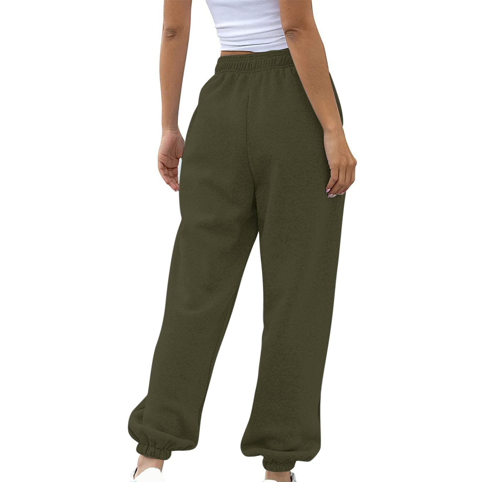 2024 Women's Plus Size Baggy Sweatpants - High Waisted Loose Joggers for Workout & Casual Wear | Comfortable Athletic Trousers for Yoga, Running, Lounging
