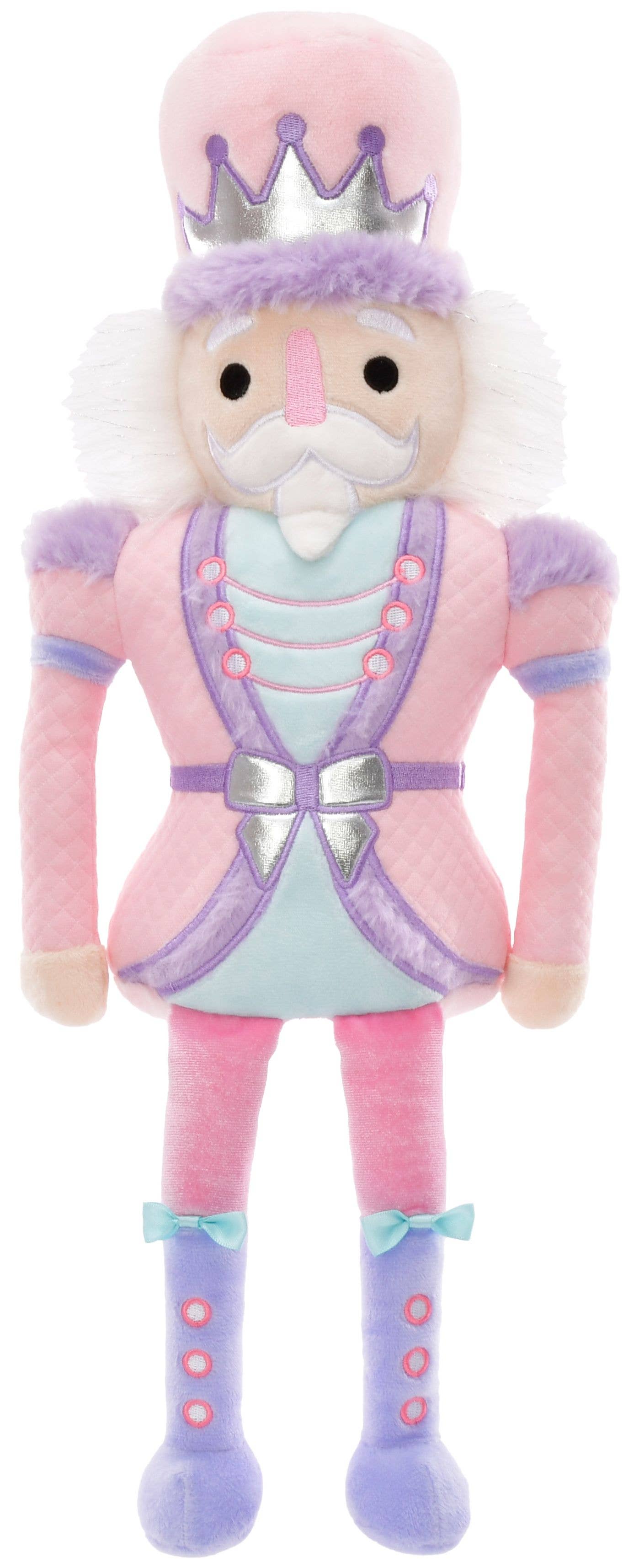 Premium Coconut-Shaped Nutcracker Plush Toy - Soft & Cute Christmas Holiday Decor, Gift for Kids & Adults - Perfect for Tree Ornaments, Stocking Stuffers & Festive Home Decor
