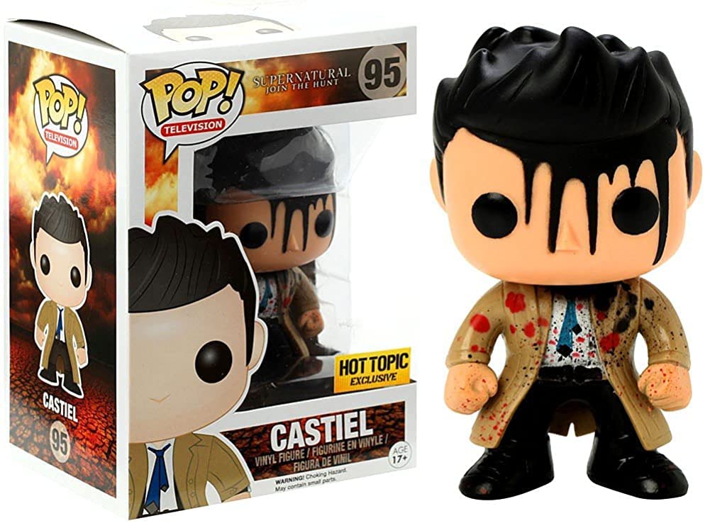 **Funko Pop Supernatural: Leviathan Castiel Collectible Vinyl Figure - Multicolor - Perfect for Fans, Display & Gifts**    **使用场景:** Ideal for collectors, home decor, office display, or as a unique gift for Supernatural TV show enthusiasts.