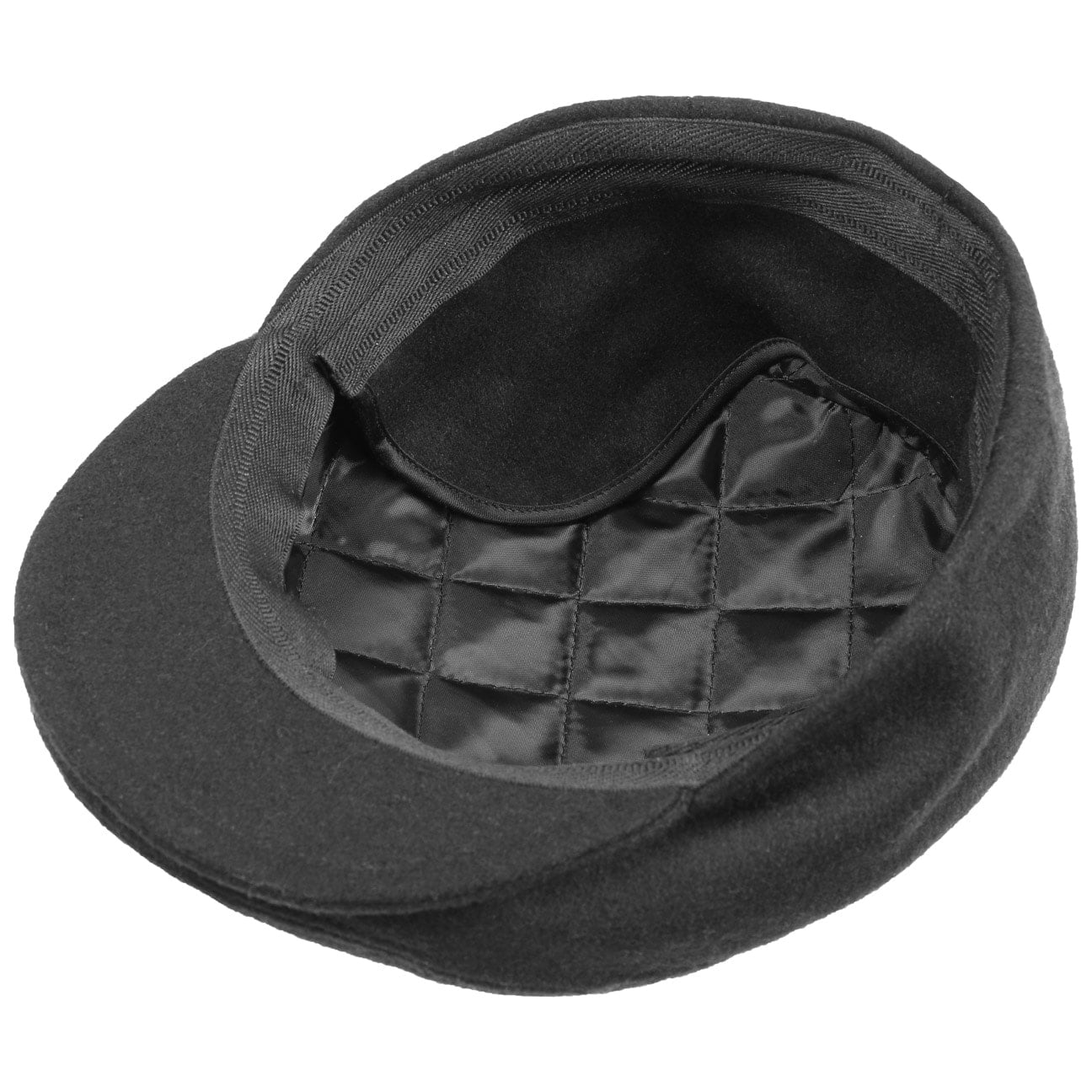 Lierys Warm Winter Teflon Flat Cap with Earflaps - Waterproof & Windproof Beanie for Men & Women - Perfect for Skiing, Snowboarding & Outdoor Activities