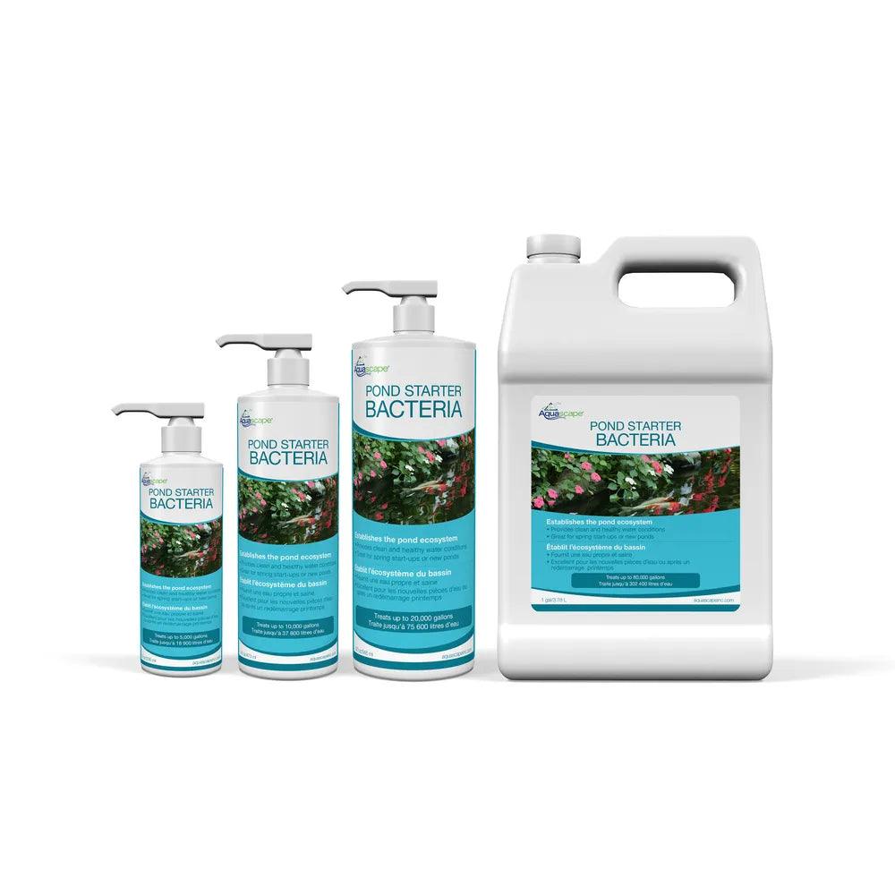 Premium Pond Starter Bacteria for Healthy Water - Beneficial Bacteria for Ponds, Lakes & Water Gardens - Promotes Clear Water & Fish Health - Ideal for New Ponds & Seasonal Maintenance