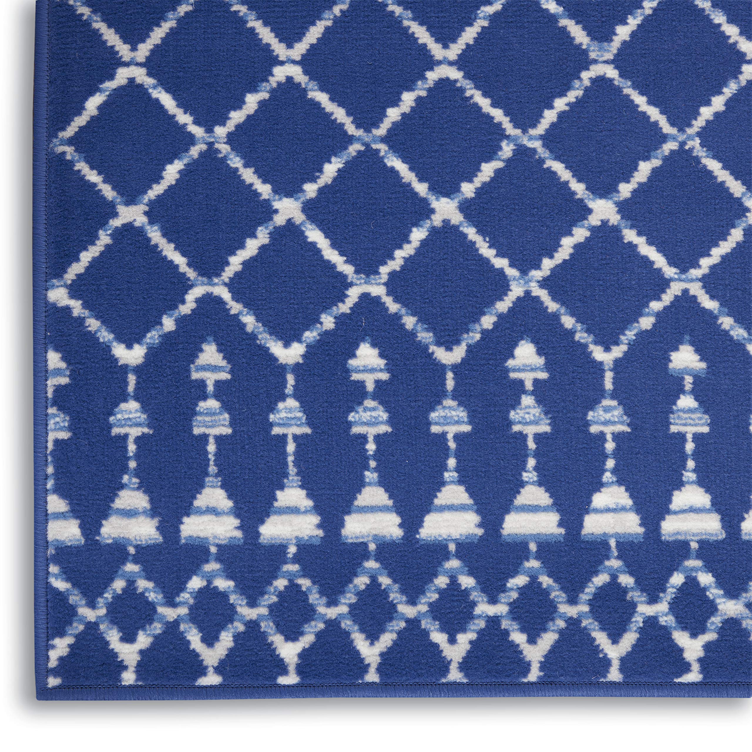 Nourison Whimsicle Moroccan Navy 8'4