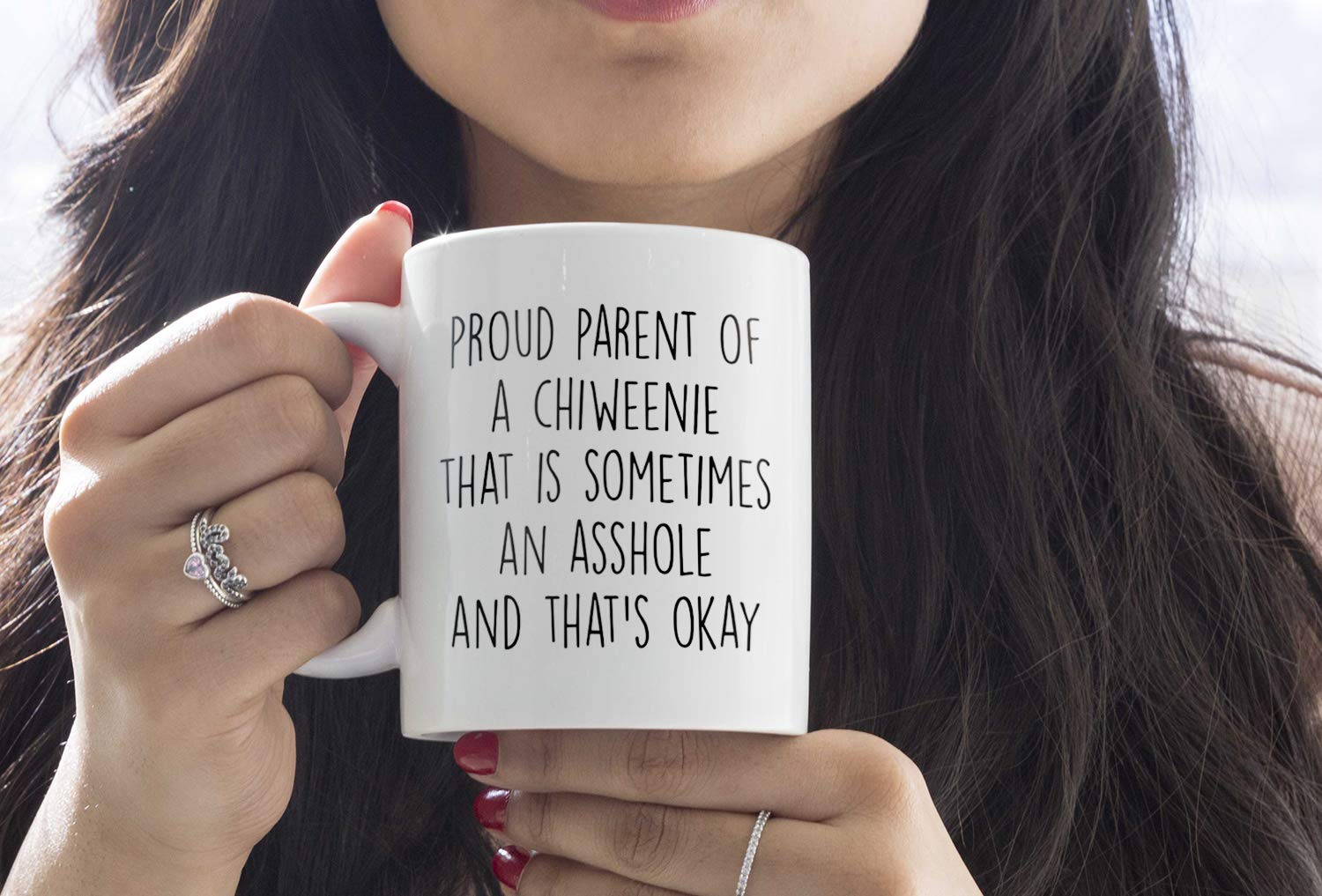 Chiweenie Gifts for Women - Unique Chiweenie Mom Mug, Perfect for Dog Lovers, Coffee & Tea Enthusiasts, Home & Office Use