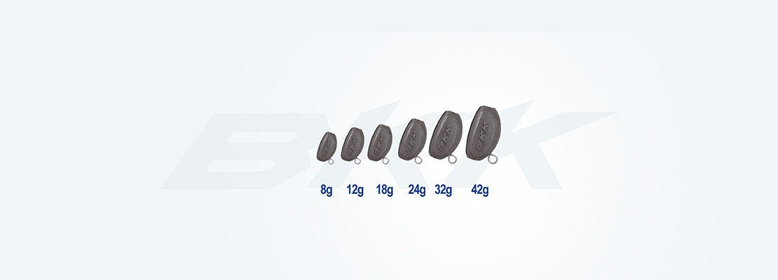 BKK IWS Lead - High-Quality Fishing Sinkers for Saltwater & Freshwater Angling - Perfect for Bass, Trout, and Deep Sea Fishing