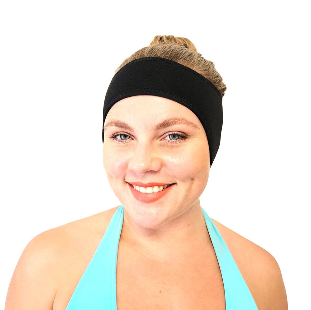 4mm Neoprene Headband Ear Warmer for Swimming - Waterproof Winter Sports Headband for Running, Skiing & Outdoor Activities