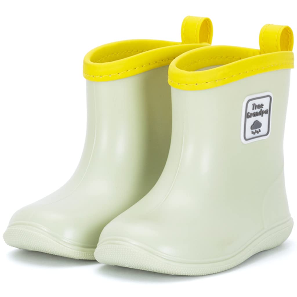 Toddler Rain Boots - Waterproof & Lightweight Baby Rain Boots for Boys & Girls | Easy On/Off | Perfect for Puddles, Playground & Outdoor Adventures