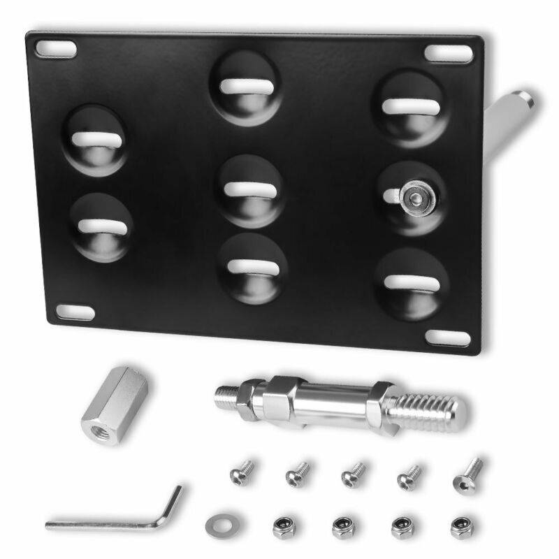 2022-2024 Volkswagen Jetta GTI MK8 License Plate Relocator Kit - Front Bumper Mounting Bracket for Custom Car Styling - Perfect for Car Shows & Street Legal Compliance