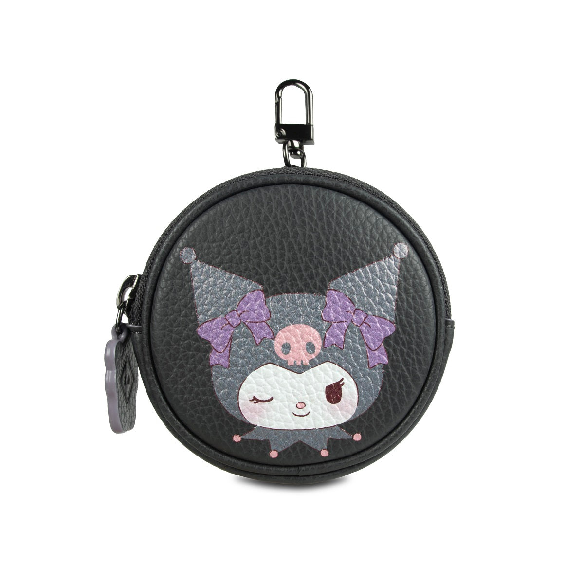 Samuel Ashley x Sanrio Characters Keychain Leather Pouch - Cute Anime Key Holder for Keys, Wallet & Small Essentials | Perfect for Cosplay, Gifts & Everyday Use