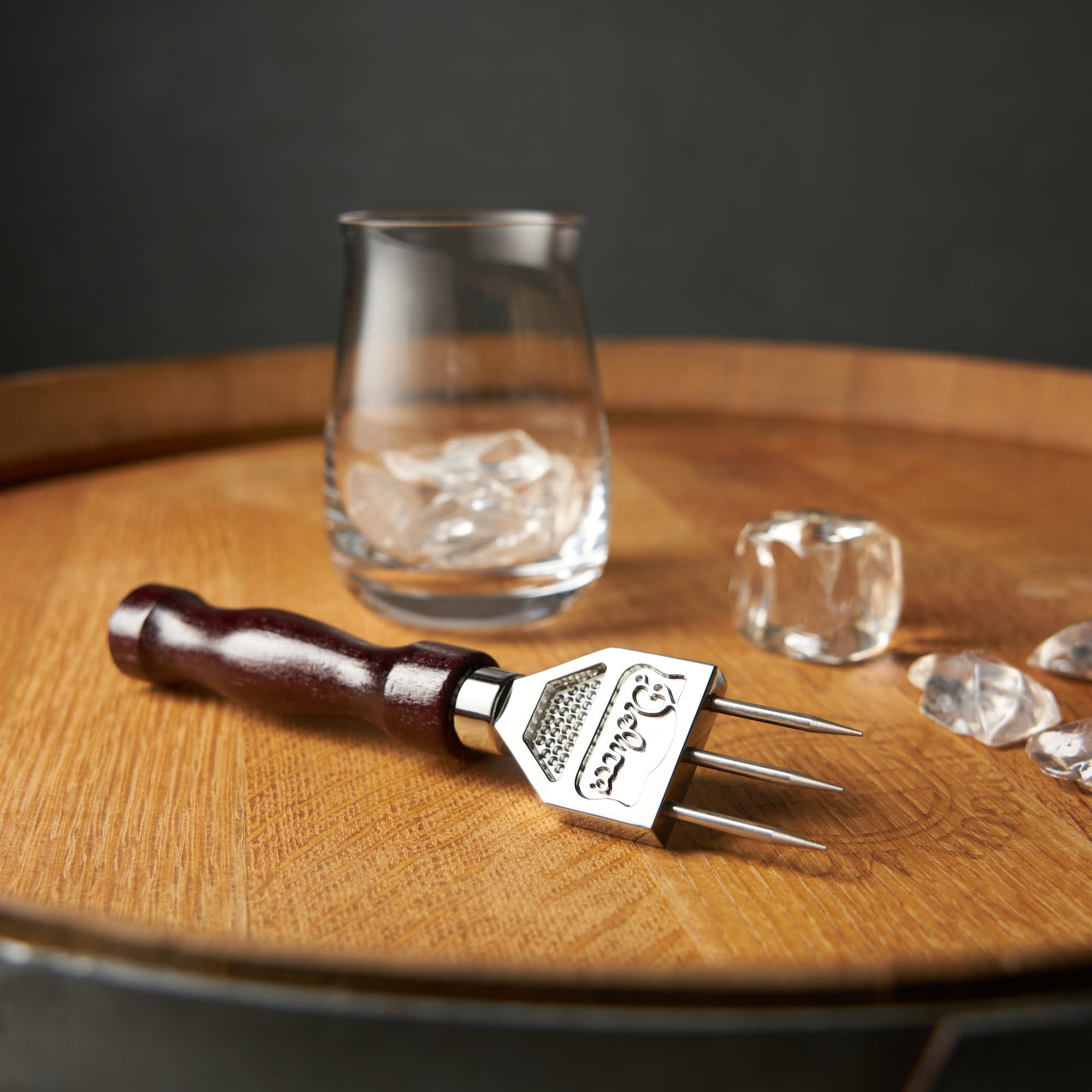 Premium Stainless Steel Ice Pick with 3 Prongs - Heavy Duty Ice Chipper for Cocktails, Bartending & Kitchen Use