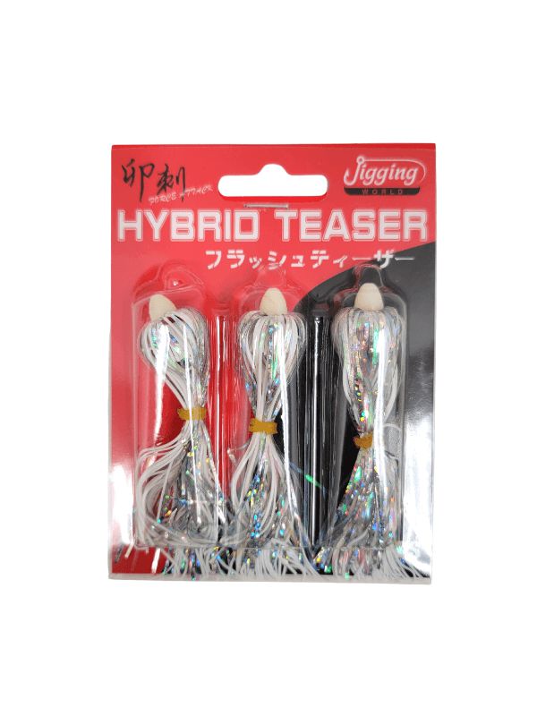Jigging World Hybrid Teasers - Premium Saltwater Fishing Lures for Tuna, Mahi & Wahoo - Perfect for Offshore & Deep Sea Fishing Adventures