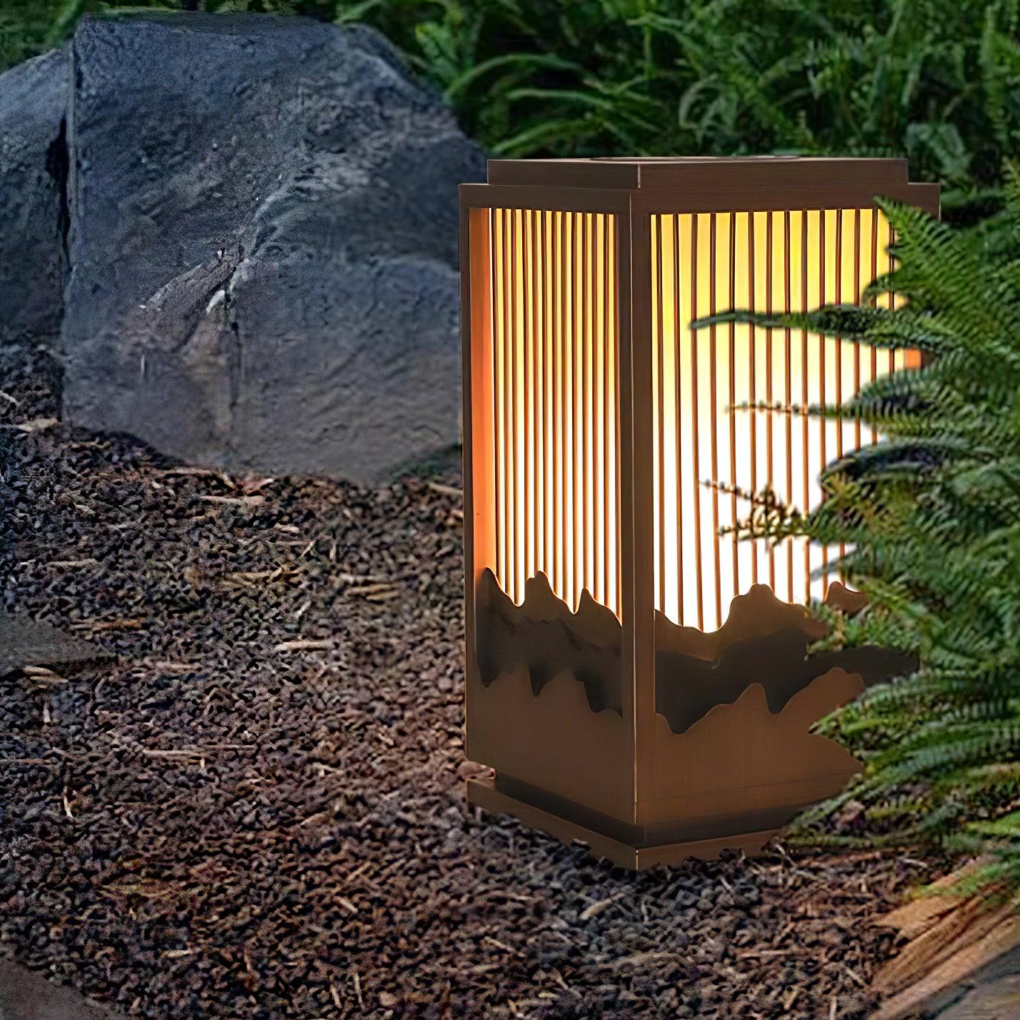 Solar Powered LED Wave Outdoor Garden Lights - Waterproof & Weatherproof Landscape Lighting for Yard, Patio, Pathway - Perfect for Backyard, Garden Decor & Nighttime Safety