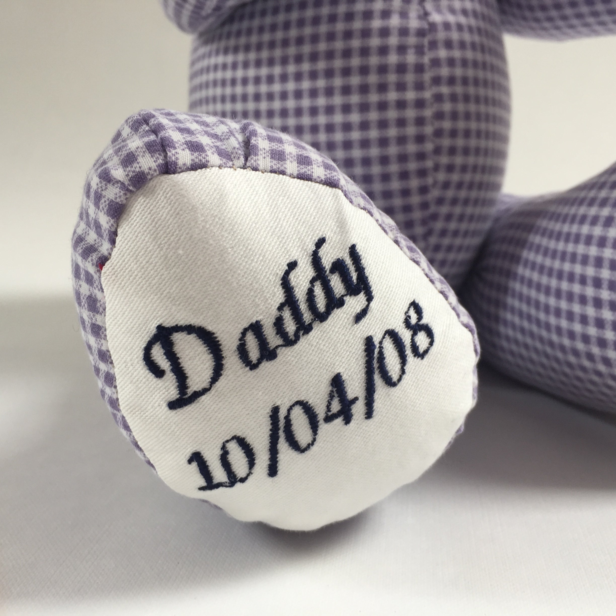 Personalized Memorial Memory Bear - Custom Keepsake Stuffed Animal for Grieving & Healing | Sympathy Gift for Loss of Loved One, Baby, Pet | Comforting Plush Teddy for Remembrance & Emotional Support