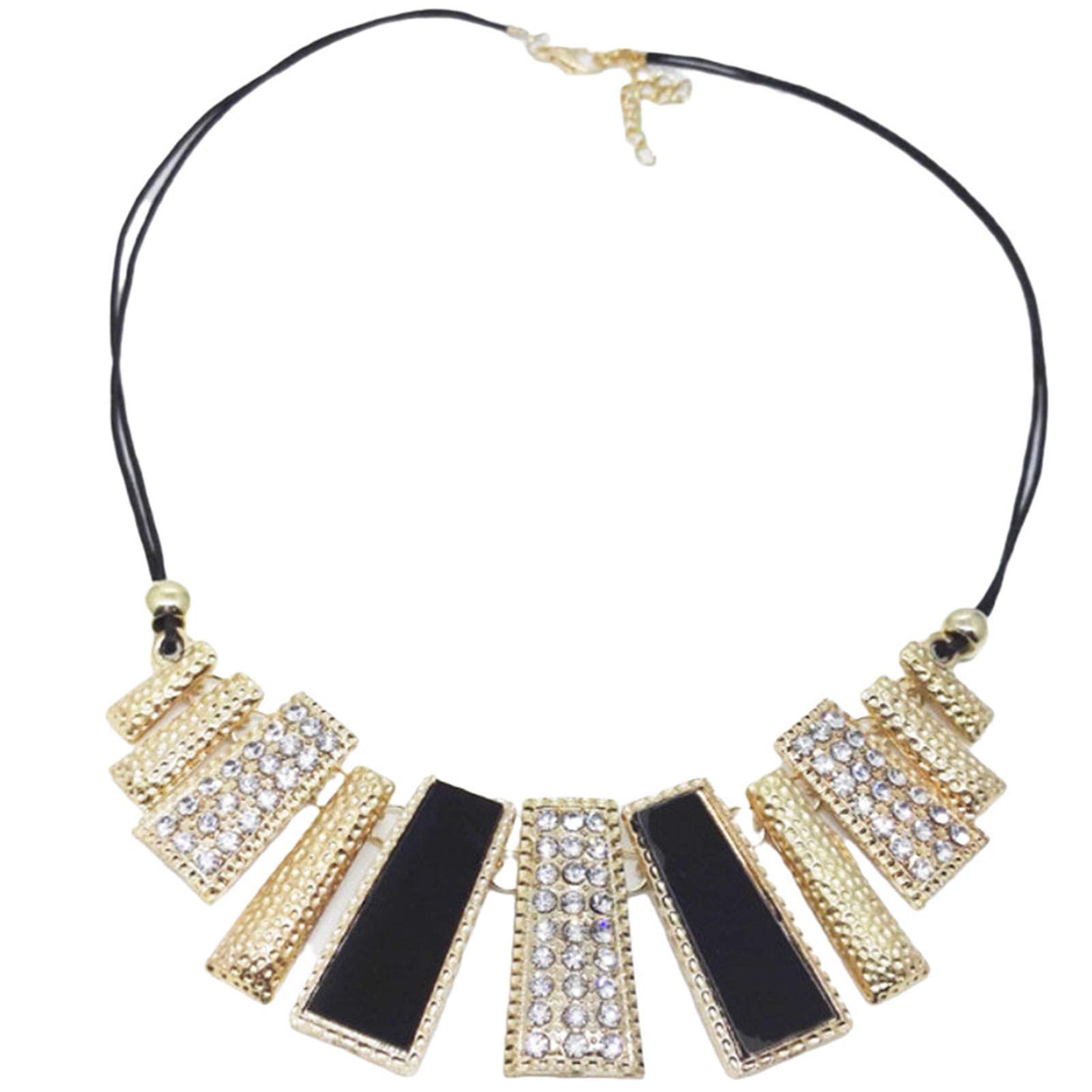 BBZUI Bohemian Luxury Cross Necklace & Earring Set for Women - High-End Fashion Jewelry for Parties, Weddings & Everyday Wear