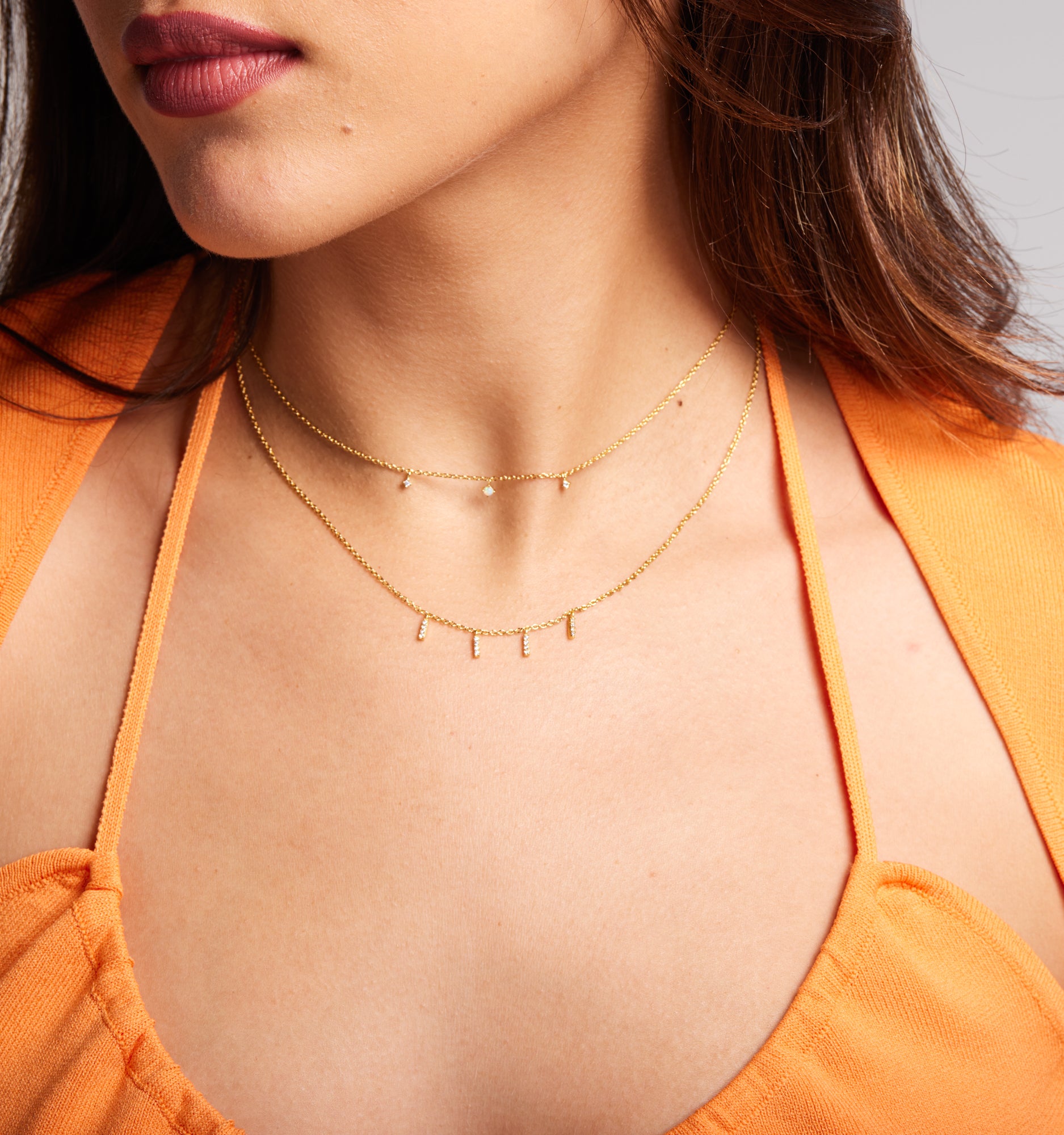 Elegant Opal Choker Necklace | Dainty Gemstone Jewelry for Women | Perfect for Weddings, Parties & Special Occasions