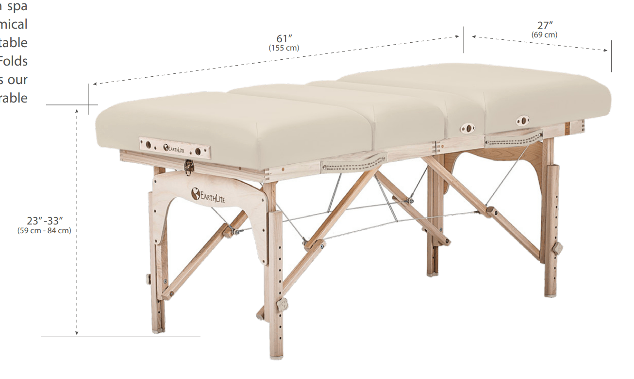 Calistoga™ Portable Salon Table - Foldable & Lightweight for Hair Styling, Manicures, and Beauty Services - Perfect for Home, Travel, and Professional Use
