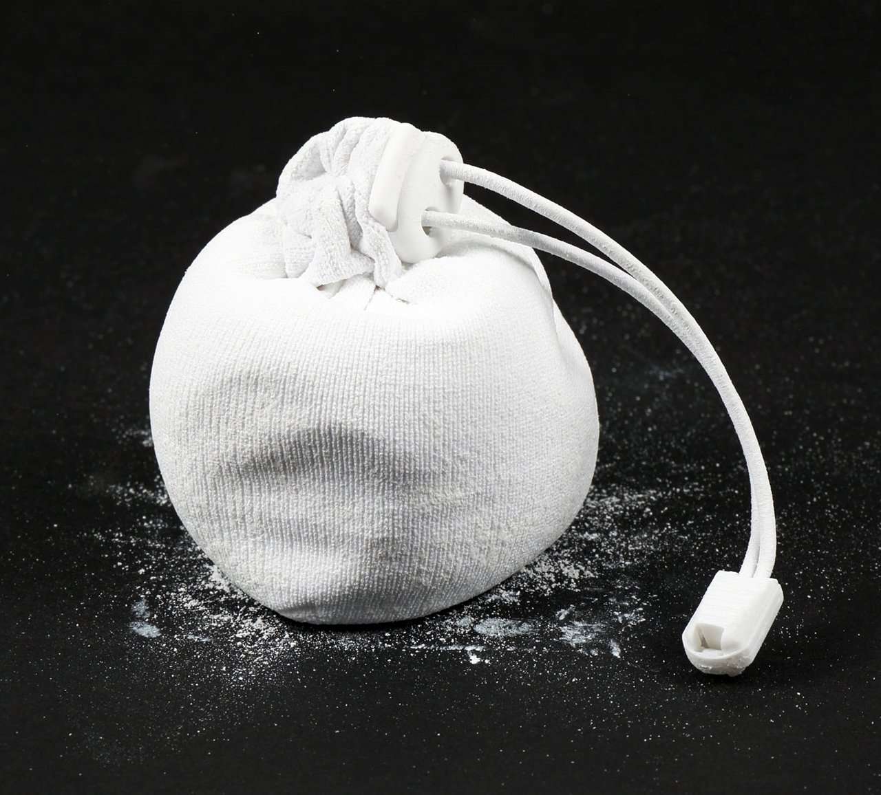 Premium Rock Climbing Chalk Bag with Drawstring Closure - Adjustable Belt & Carabiner - 2 Large Zipper Pockets for iPhone - Includes Free Refillable Chalk Ball - Ideal for Weightlifting, Gymnastics & Outdoor Climbing Training