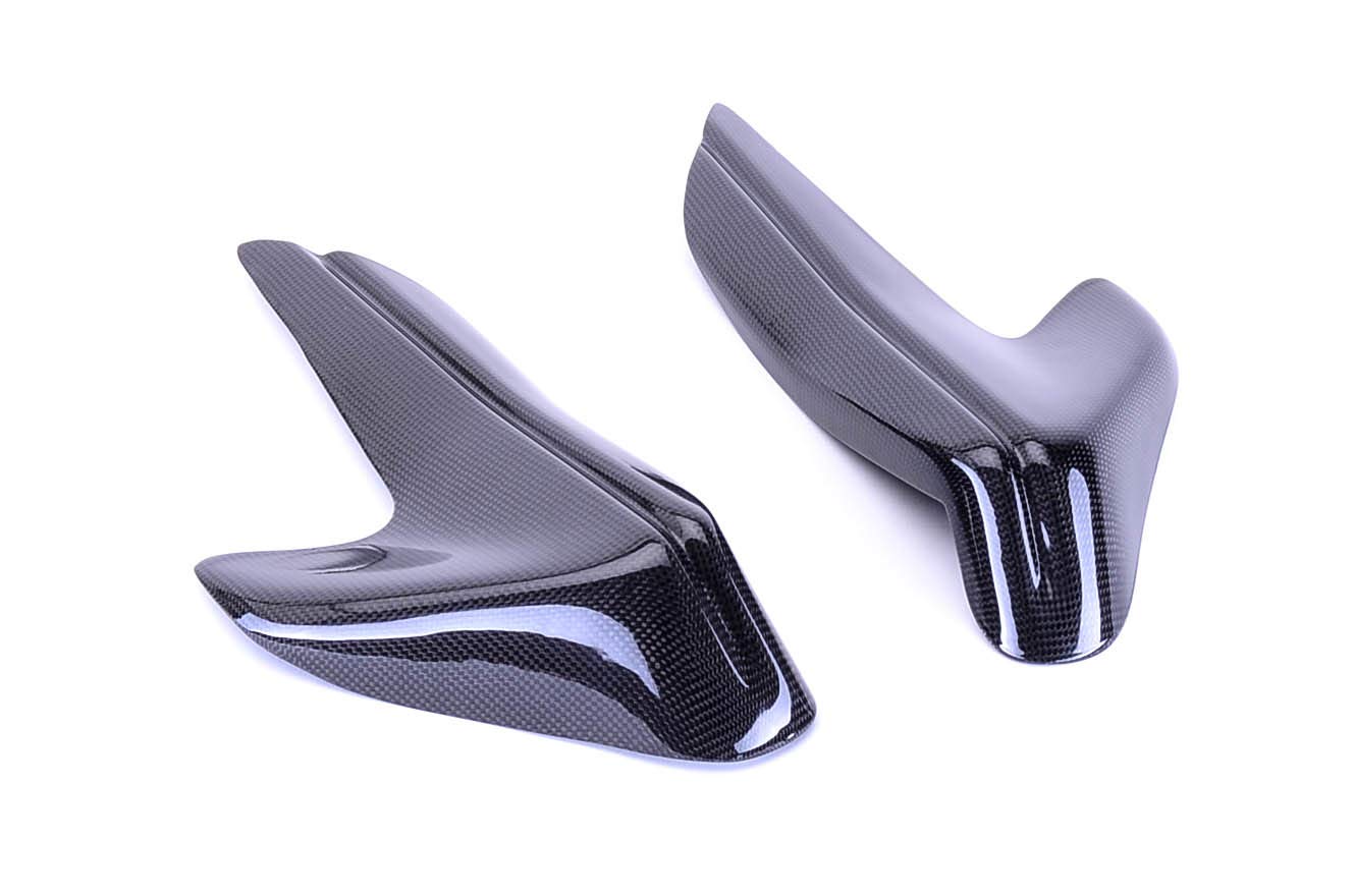 Bestem Carbon Fiber Tank Side Panels with Adhesive Tape - Compatible with Ducati 749 & 999 Motorcycles | Lightweight & Durable Upgrade | Perfect for Street Racing & Custom Bike Builds