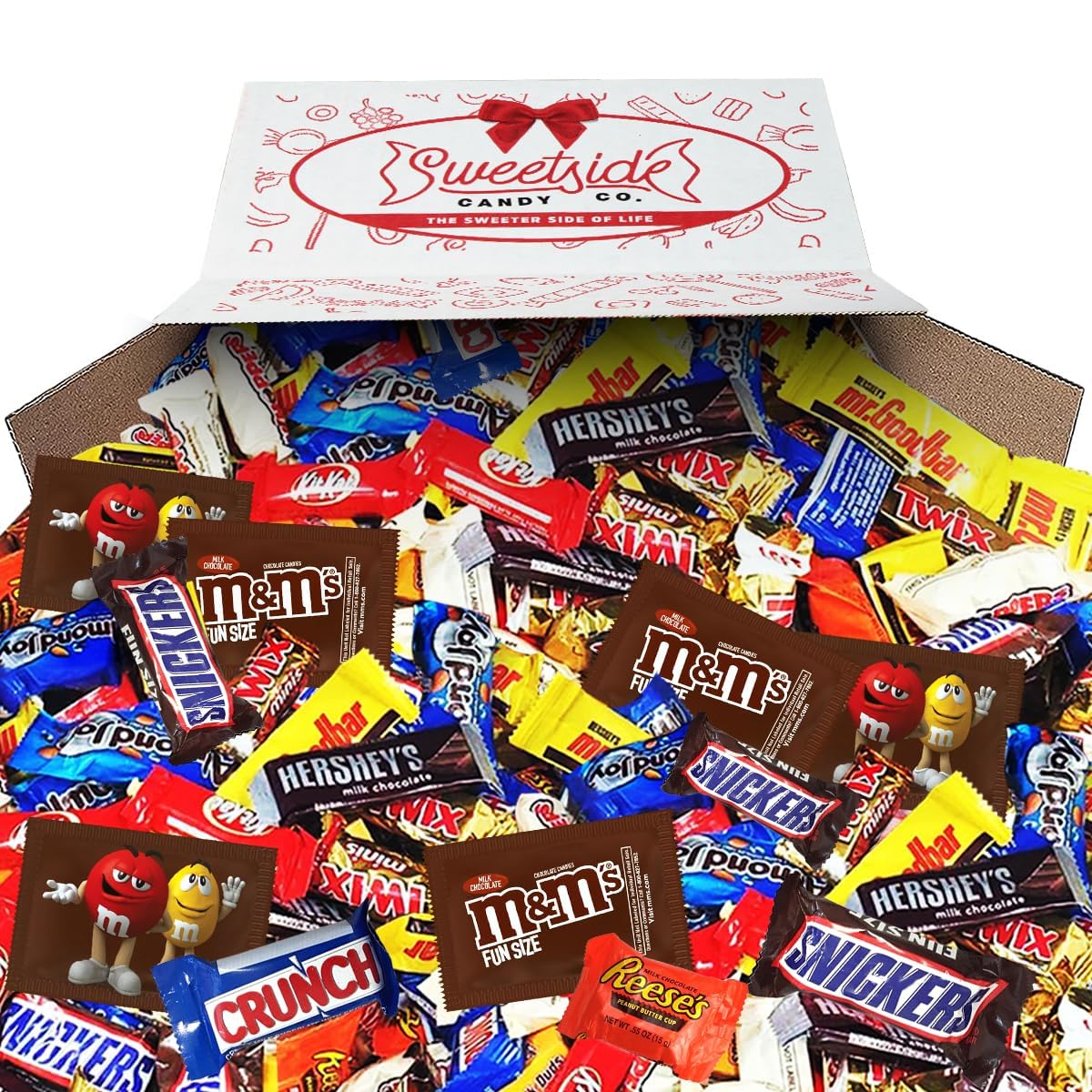 5 LB Bulk Chocolate Candy Variety Pack - Assorted Mixed Chocolate Candy for Parties, Snacking & Sharing | Perfect for Halloween, Christmas, Office Events & Gift Baskets
