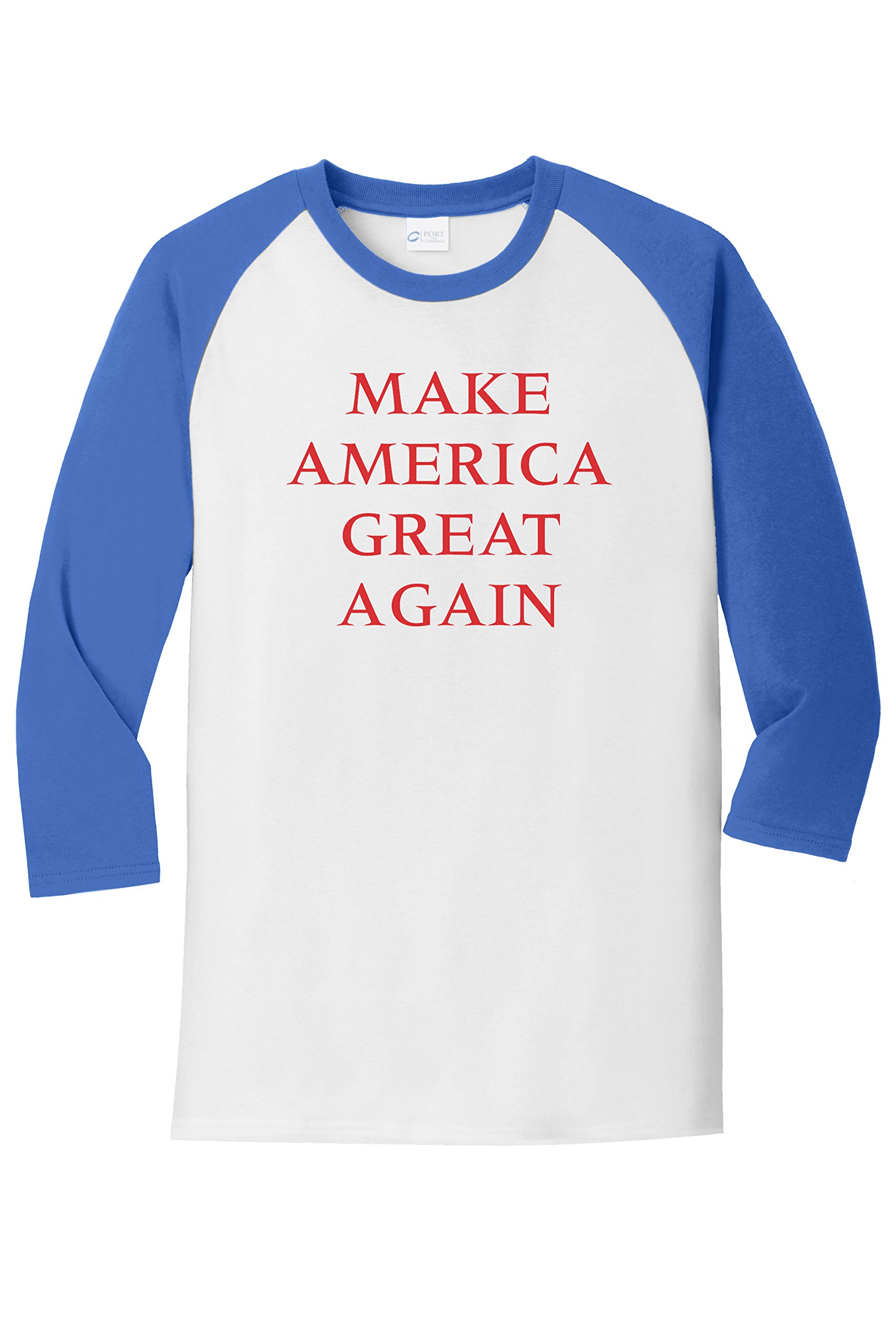 Donald Trump Make America Great Again Baseball Tee Shirt - Black Political Campaign T-Shirt for Men & Women - Perfect for Rallies, Patriotic Events & Everyday Wear