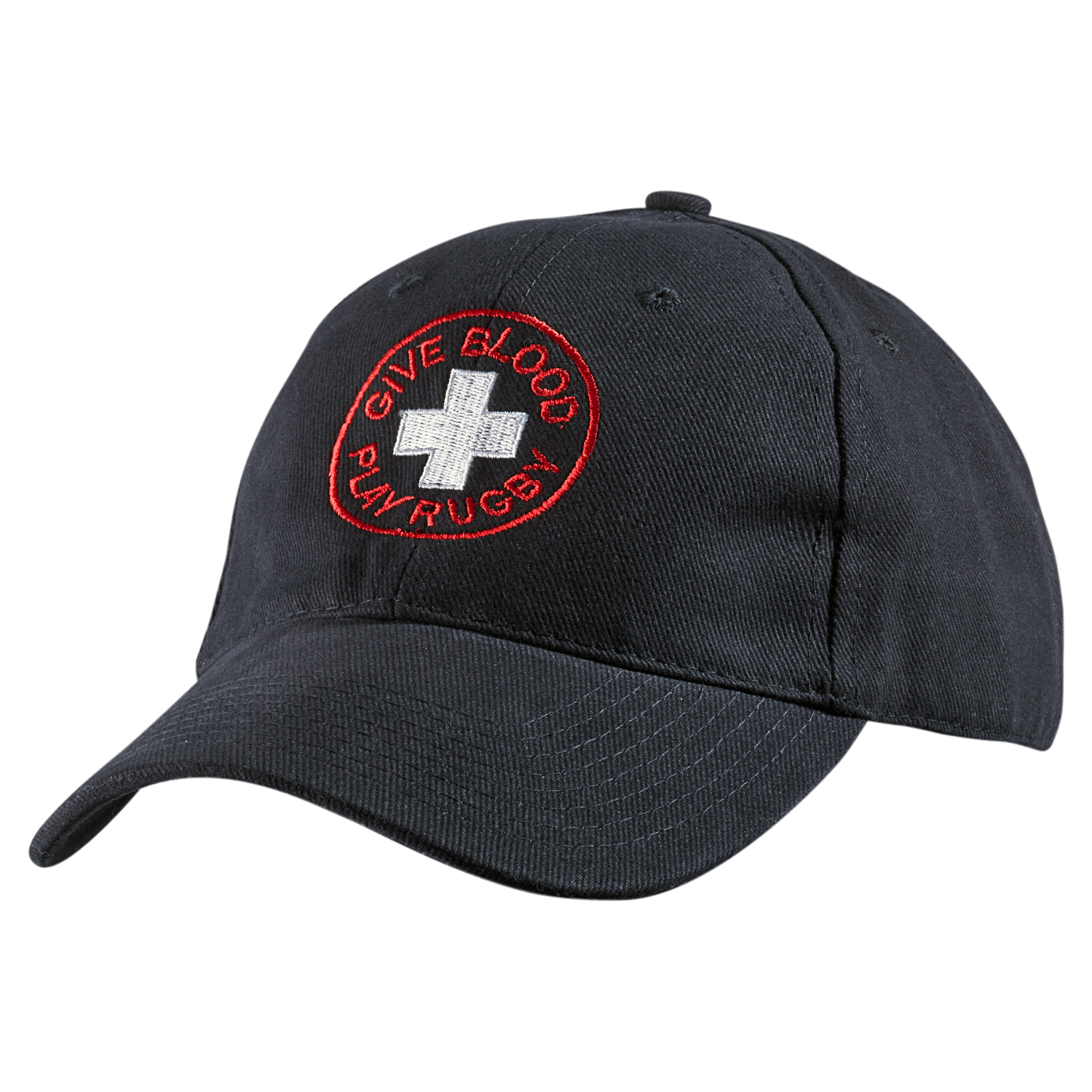 Give Blood Play Rugby Cap - Adjustable Unisex Rugby Hat for Men & Women - Perfect for Rugby Matches, Sports Events, and Casual Wear