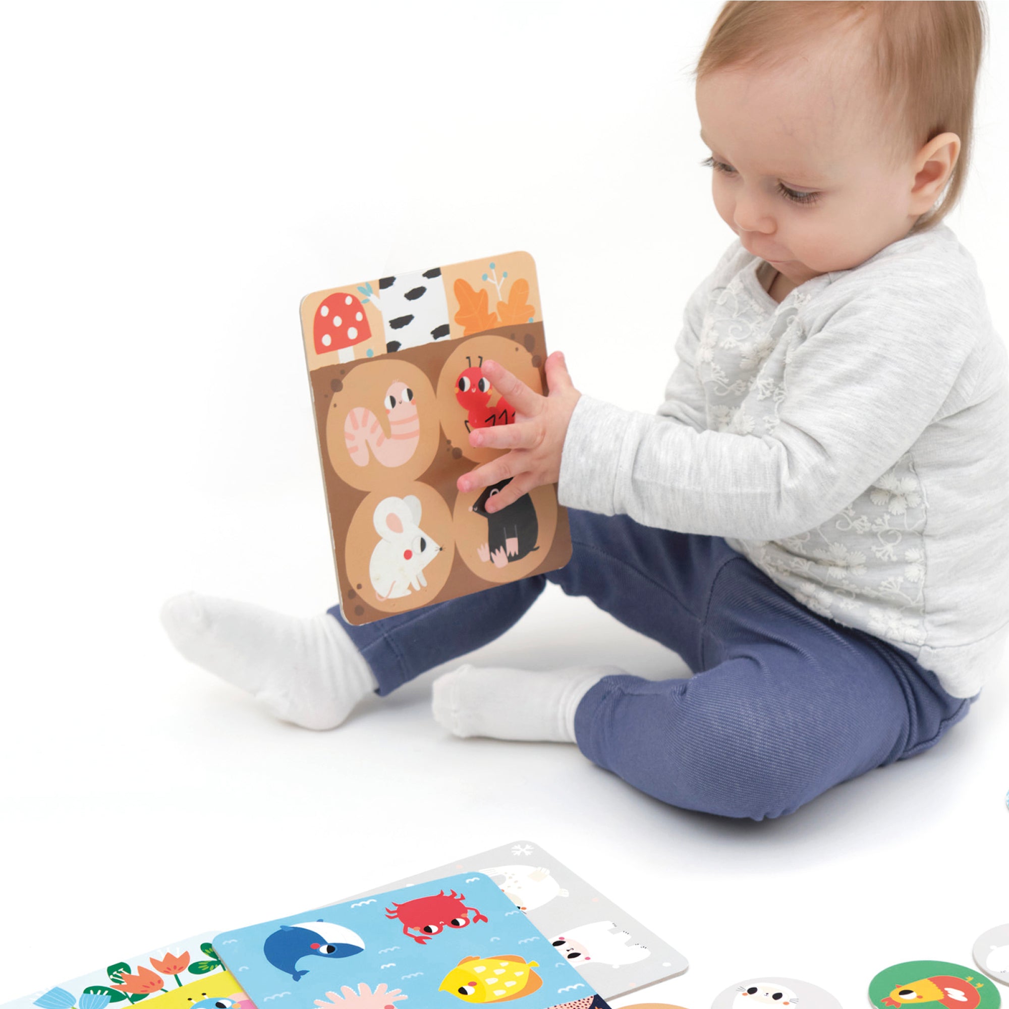 Banana Panda Let's Play Habitat Bingo - Animal Homes Game for Kids to Boost Memory Skills | Fun Educational Toy for Family Game Night & Classroom Learning