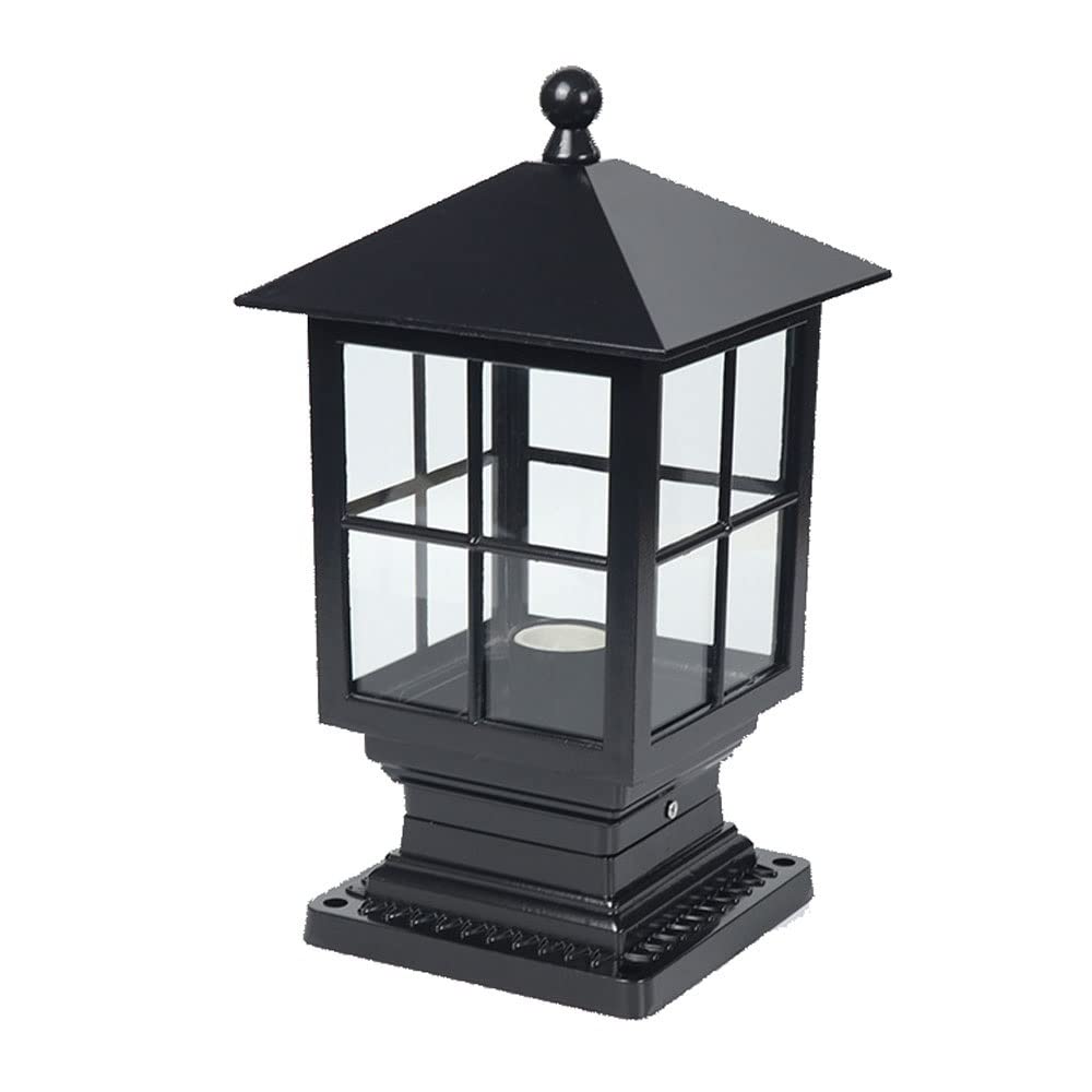 Waterproof Outdoor Post Light Fixture - Durable Courtyard & Garden Lighting for Villa, Porch, Pathway - Energy Saving LED Lamp for Home, Community & Landscape Decoration (Weatherproof & Dustproof) - Perfect for Patio, Driveway & Backyard Illumination