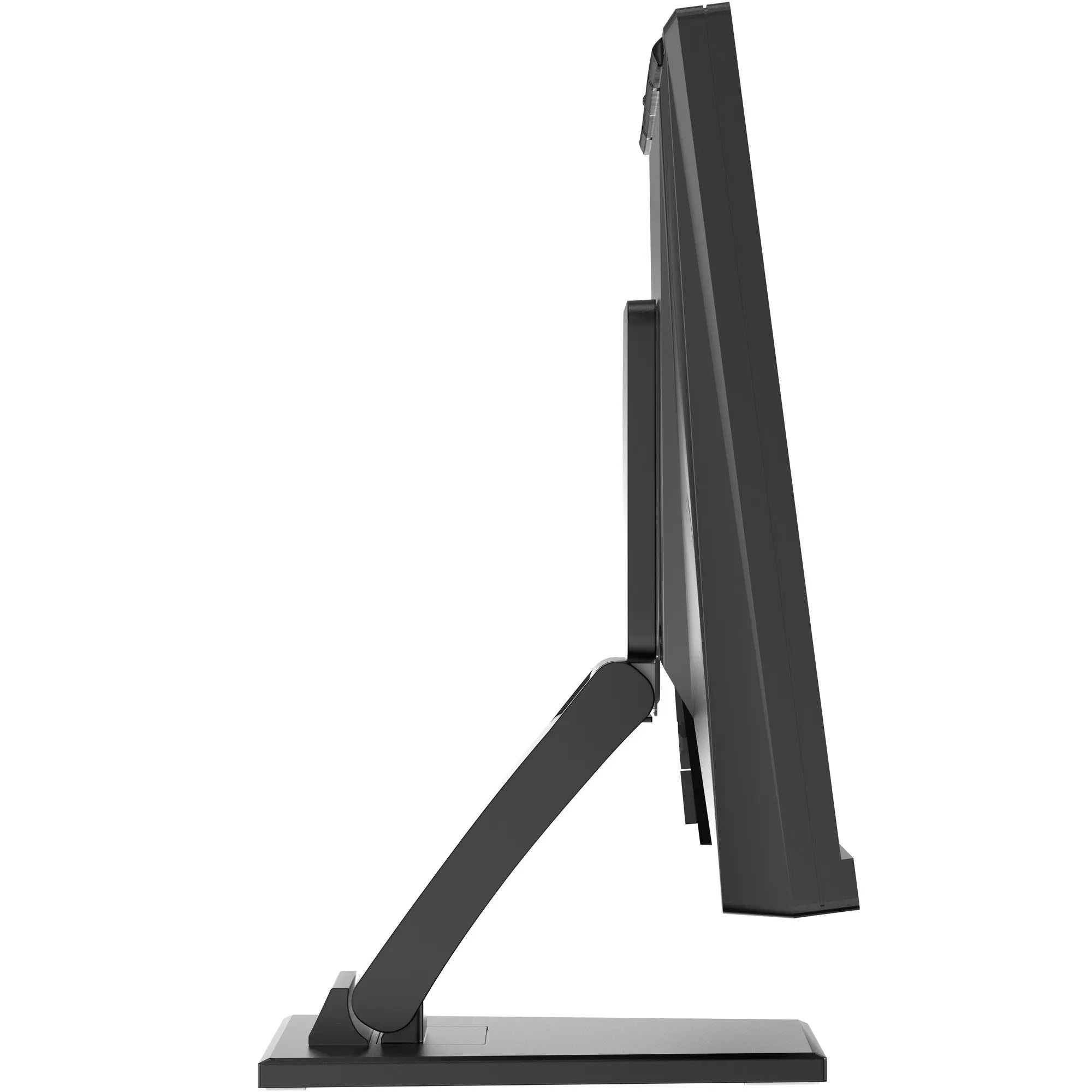 Adjustable Monitor Desk Mount Stand with Heavy Duty Weighted Base - Ergonomic VESA Compatible for Home Office & Gaming Setup