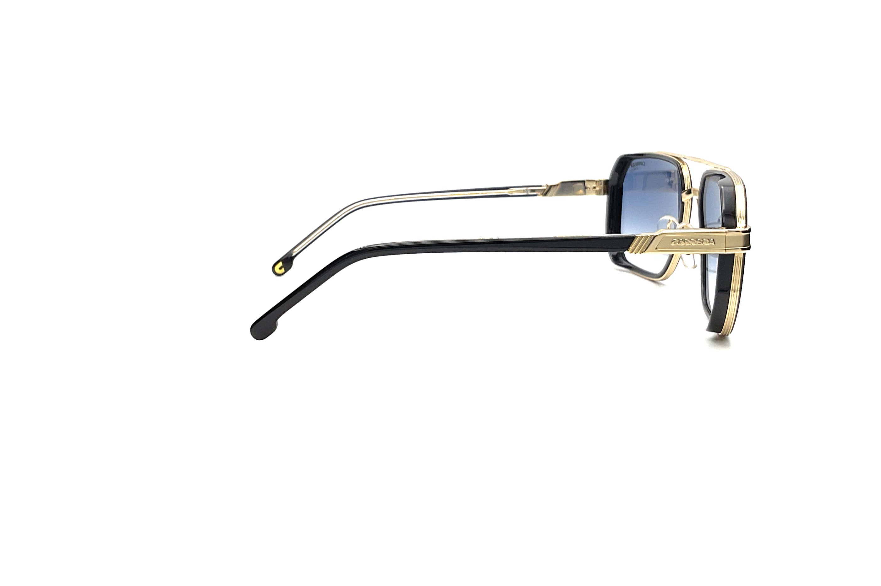 Carrera 1069/S Black Gold Sunglasses - Polarized UV Protection for Men & Women - Perfect for Driving, Running, and Outdoor Activities