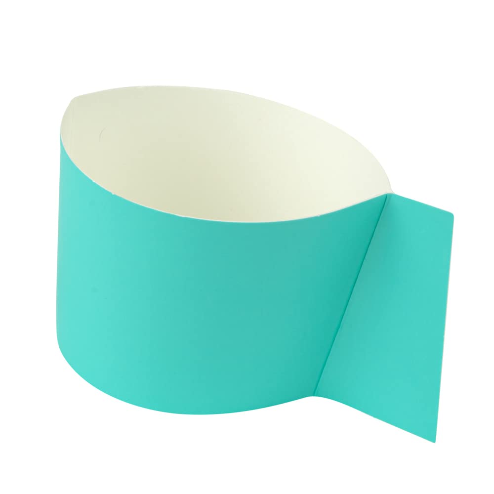 Restpresso Hot Coffee Sleeves with Handle - 1000 Disposable Cup Sleeves for 12oz, 16oz & 20oz Cups | Turquoise Paper Cup Jackets | Restaurantware (Cups Sold Separately) - Perfect for Coffee Shops, Cafes & Takeout Businesses