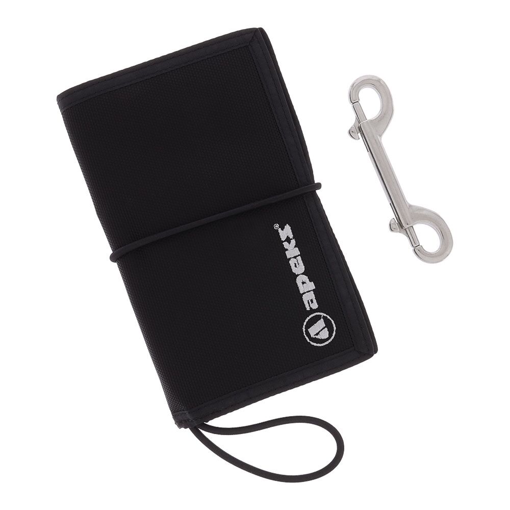Apeks Waterproof Dive Notebook - Underwater Wet Notes for Scuba Diving & Snorkeling - Perfect for Recording Dive Logs, Marine Life Sightings & Training Notes