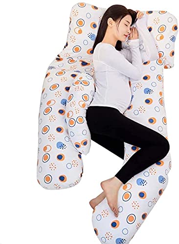 **U-Shaped Pregnancy Pillow for Sleeping – Maternity Support Pillow with Washable & Replaceable Cover, Cuddle Comfort for Muscle Relief – Ideal for Back Pain, Side Sleepers & Pregnancy Comfort**