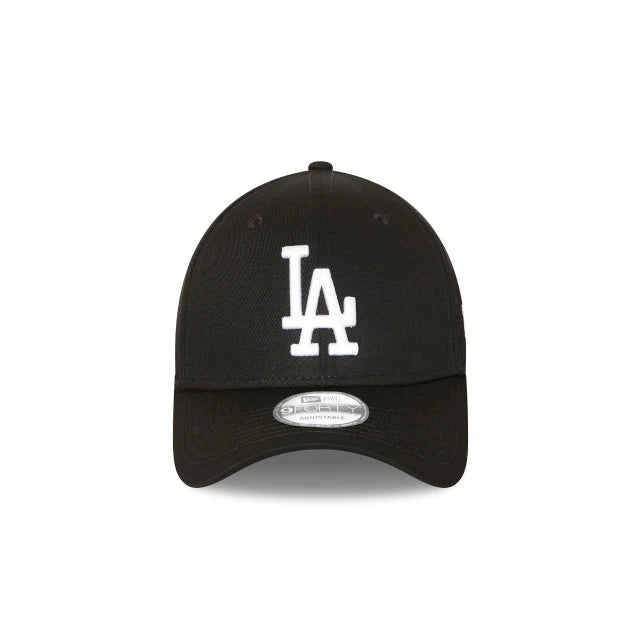New Era Los Angeles Dodgers Black 9FORTY Adjustable Snapback Hat - Official MLB Baseball Cap for Men & Women - Perfect for Games, Streetwear & Sports Fan Gifts