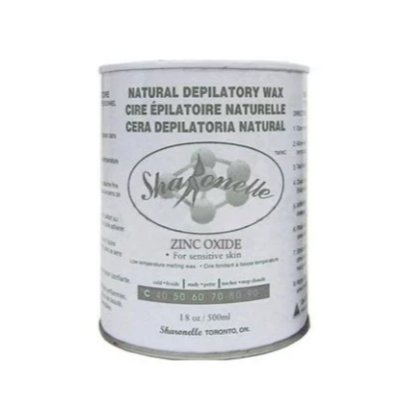 Sharonelle All-Purpose Natural Hair Removal Wax - 500ml (18OZ) for Legs, Arms, Bikini & Face - Easy At-Home Waxing Kit for Smooth Skin