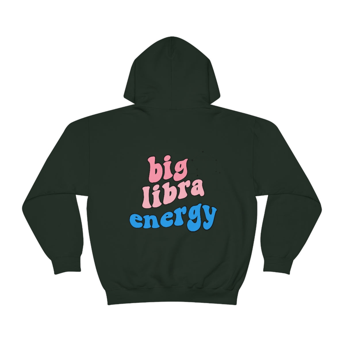Big Libra Energy Hoodie - Zodiac Sweatshirt for Astrology Lovers | Libra Constellation Sweater | Perfect Christmas Gift for Libras | Cozy Fall & Winter Fashion for Casual Wear