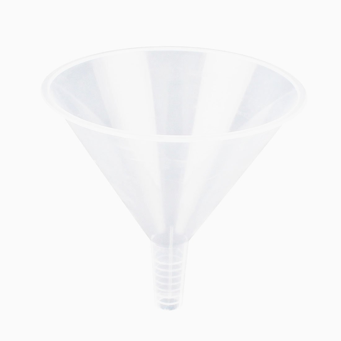 uxcell 60mm Plastic Lab Funnel with Flat Tip - Water Filter Funnel for Laboratory, Home Brewing, Essential Oil Distillation & DIY Chemistry Experiments
