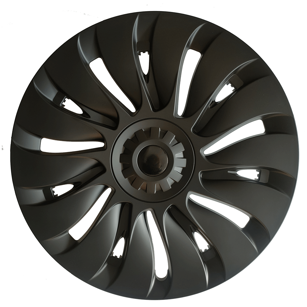 Tesla Model Y Überturbine Wheel Covers - Matte Black 19