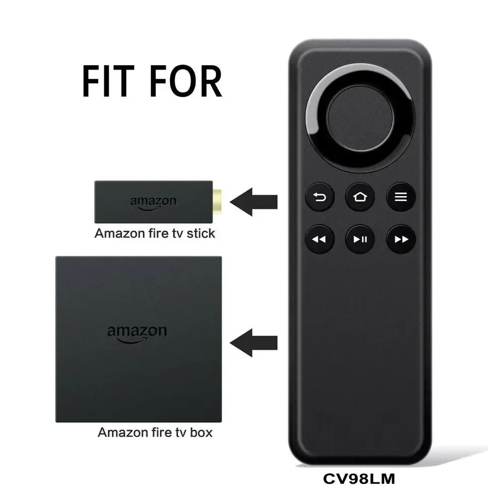 Wireless Bluetooth CV98LM Remote Control for Amazon Fire TV Stick & Fire TV Box - Compatible with Alexa Voice Search, Streaming & Gaming