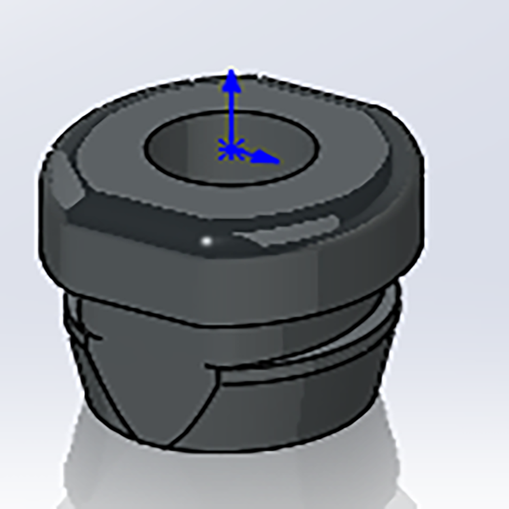 SSA22V 60 Strain Relief 6P 4 - Heavy Duty Cable Protector for Industrial Equipment & Electrical Wiring (Perfect for Machinery, Automation Systems & Harsh Environments)