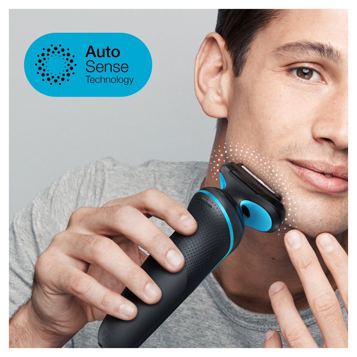 Braun Series 5 51-M1200s Wet & Dry Electric Shaver with Precision Trimmer - Perfect for Travel, Home & Office Use