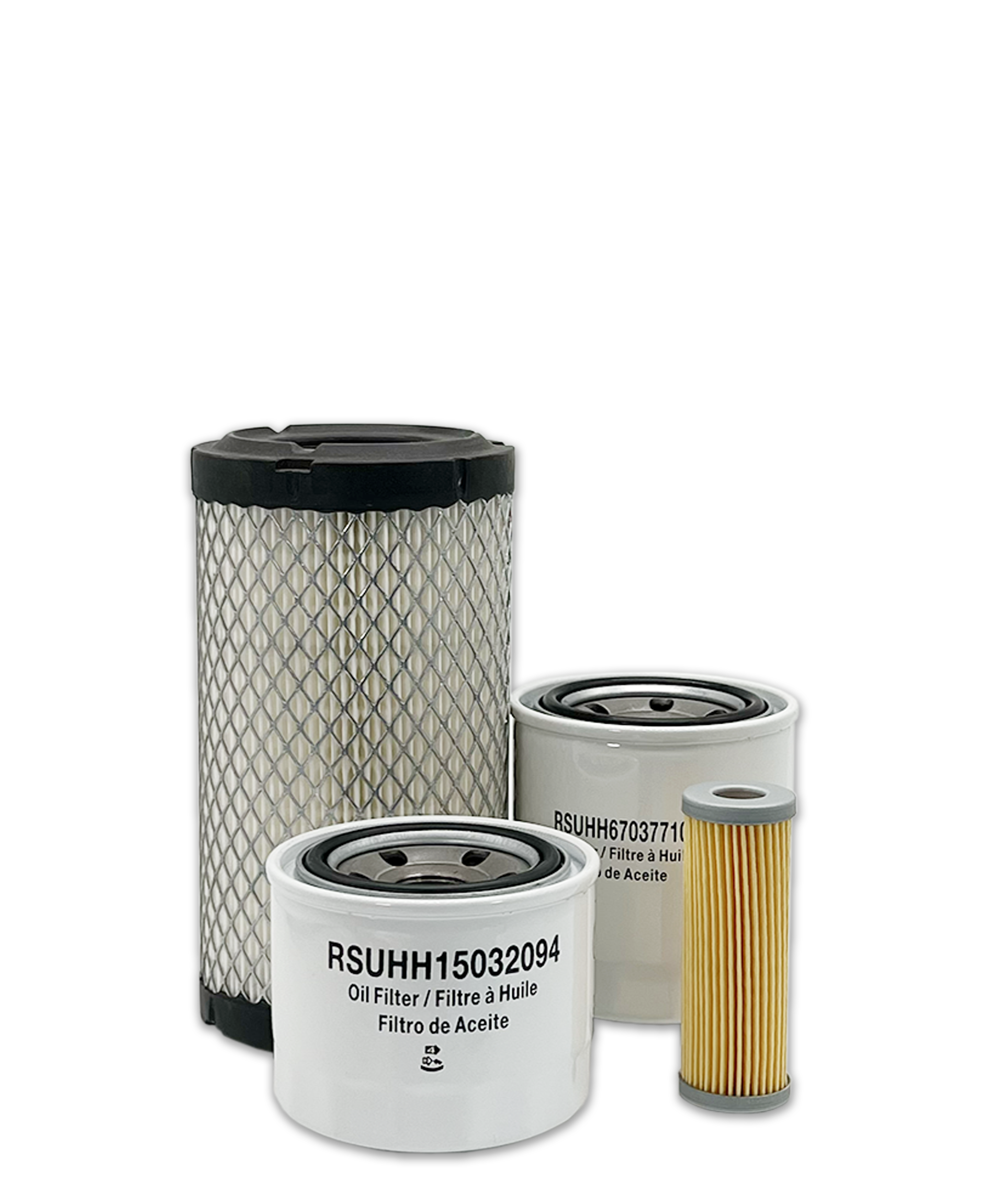 Kubota B1700D Tractor Maintenance Filter Kit by HERO® - Air, Oil & Fuel Filters Replacement for Tractor Engine Care - Perfect for Farm Equipment Maintenance & Agricultural Machinery Servicing
