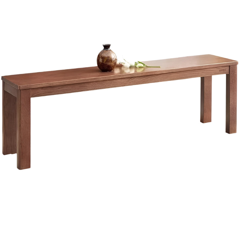 62.9x11.8x16.9 inch / 160x30x43 cm / Rich Dark Walnut Color / Black walnut long bench