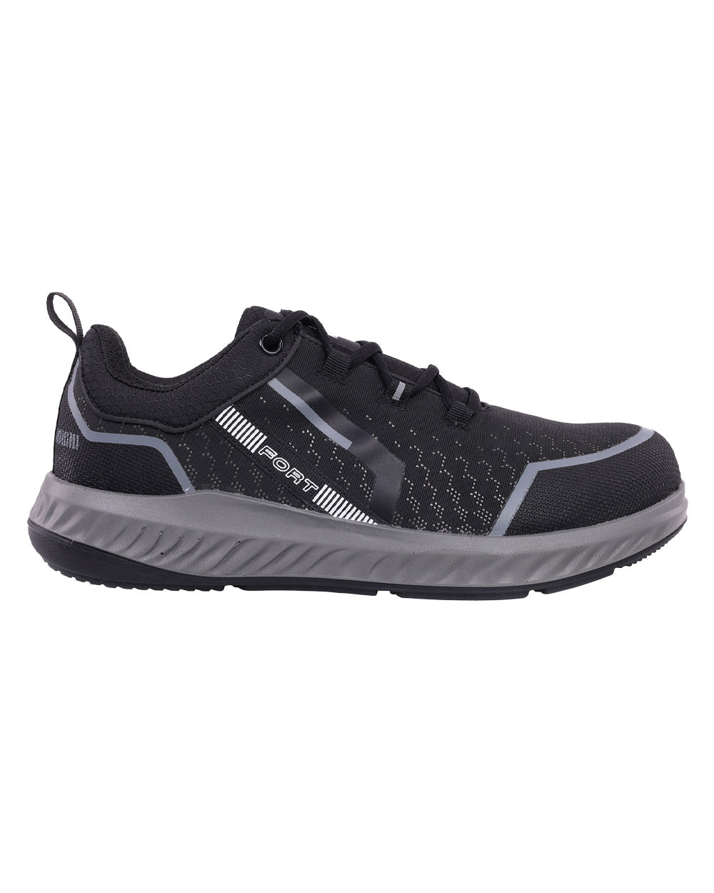 Fort Evo Safety Trainer Shoes - Slip Resistant Work Shoes for Men & Women - Comfortable & Durable for Construction, Warehouse & Industrial Use