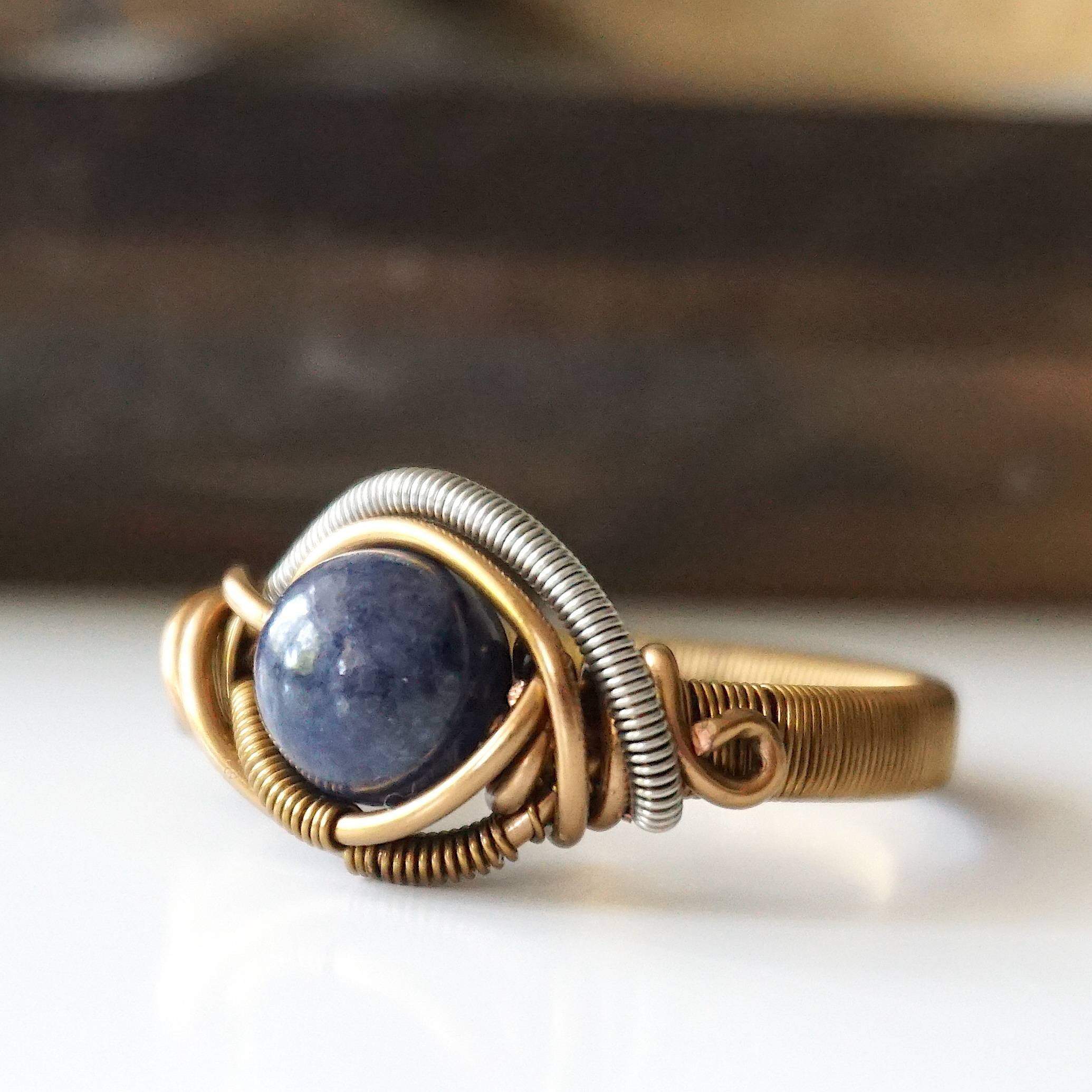 Natural Sapphire Ring for Women - Genuine Blue Sapphire Jewelry for Engagement, Wedding & Everyday Wear