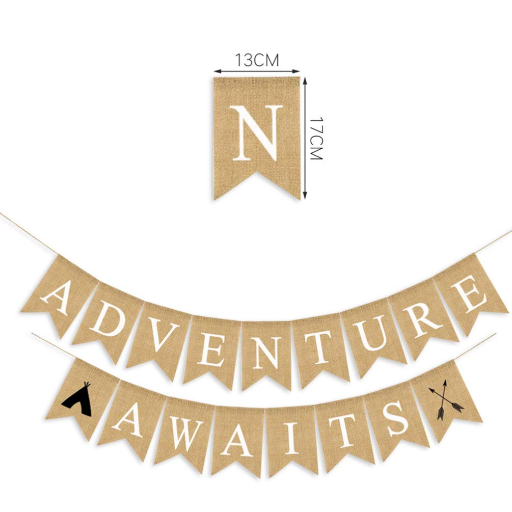 Bon Voyage Banner - Travel Themed Party Decorations for Baby Showers, Weddings & Retirement Parties | Perfect for Going Away Celebrations & Moving Parties